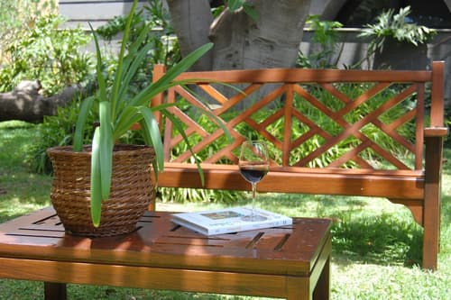 Hotel Escuela Santa Brígida, Property grounds