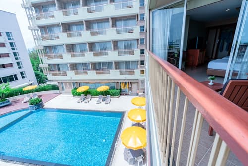 Long Beach Cha-Am Hotel, View from room