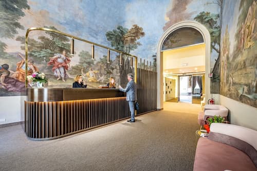 Hotel La Scaletta Al Ponte Vecchio, Reception