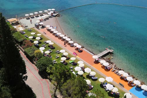 Grand Hotel Bernardin, Beach