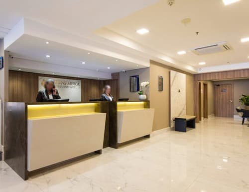 Transamerica Executive Jardins, Check-in/check-out kiosk