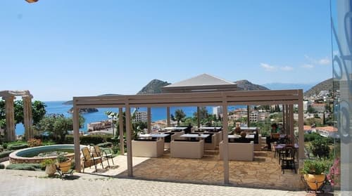 Panorama Hotel and Apartments, Lobby sitting area