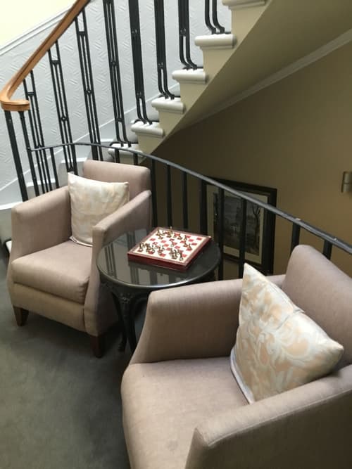 The Salisbury Hotel, Lobby sitting area