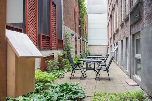 Hôtel du Jardin by Les Lofts Vieux-Quebec, Courtyard