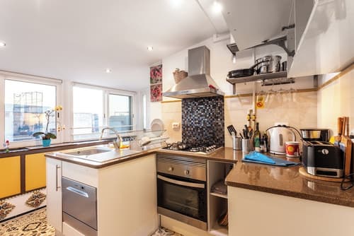 Pension Bicuar, Private kitchen