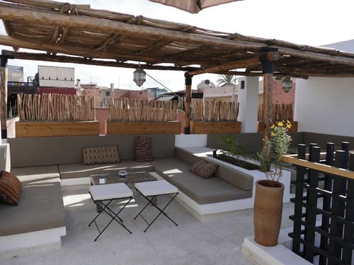 Riad Zebrakaro, Terrace/patio