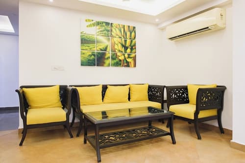 BluO Amani Vagator - Boutique Hotel Goa, Lobby sitting area