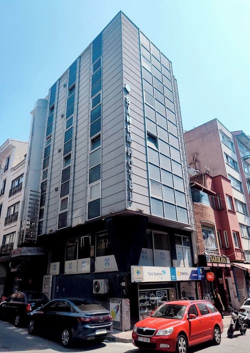 Sinem Hotel, Front of property