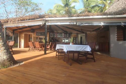 Tongan Beach Resort, Breakfast area
