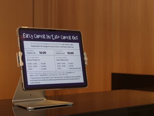 Hotel Glad One Kyoto Shichijo by M’s, Reception