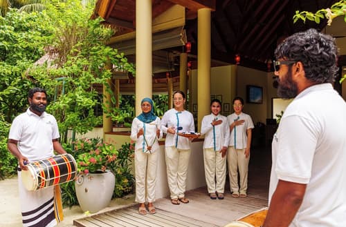 Reethi Faru Resort - Stay 5 Nights or more & Enjoy a Free Sunset Cruise, Reception
