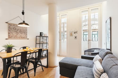 Galerias Nightlife Fashion Flats, Living area