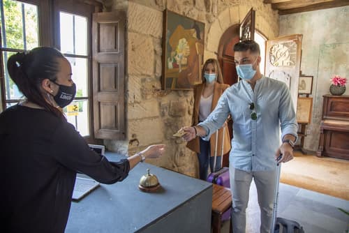 Hotel Casona de Hermosa, Lobby