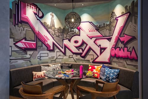 Moxy Osaka Honmachi, Lobby