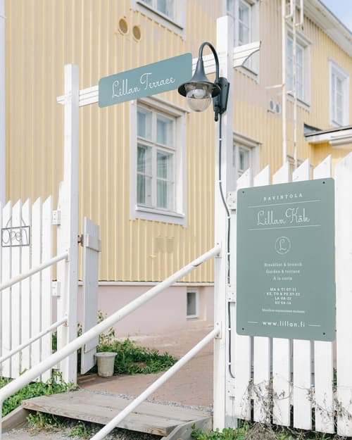 Lillan Hotel & Kök, Terrace/patio