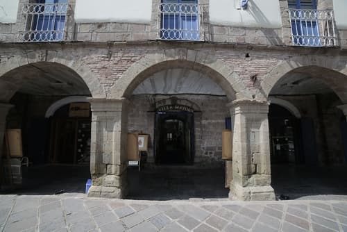 Hotel Villa Mayor, Front of property