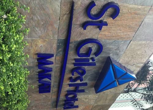 St Giles Makati, Exterior detail