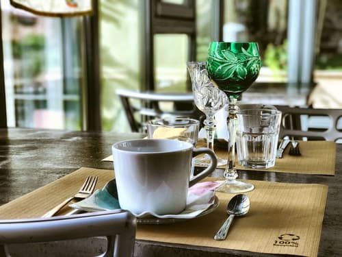 Villa du roc fleuri, Dining