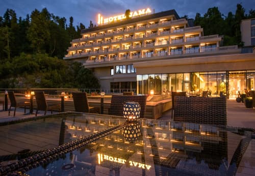 Postojna Cave Hotel Jama, Front of property - evening/night