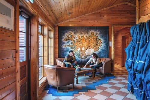 Hotel Rangá, Lobby sitting area