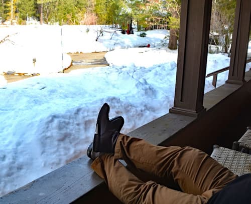 National Park Inn, Porch