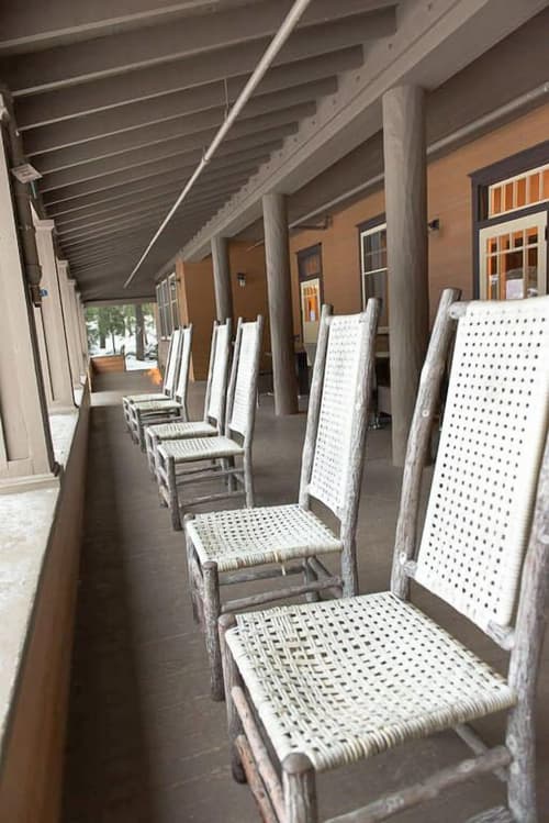 National Park Inn, Porch