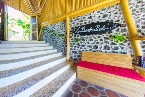 Le Bamboo Bali, Interior entrance