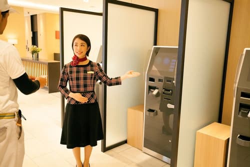 Richmond Hotel Himeji, Check-in/check-out kiosk