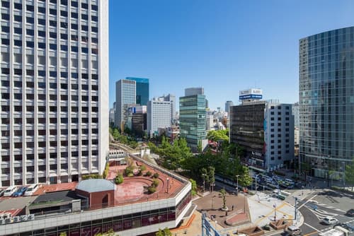 Hotel Monterey Le Frere Osaka, View from room