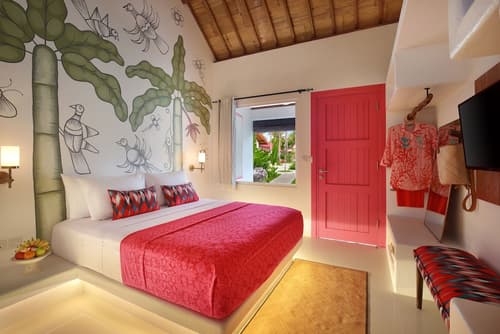 PinkCoco Gili Air - Constant Surprises & for Cool Adults Only, Room