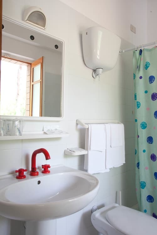 Hotel Santa Lucia, Bathroom