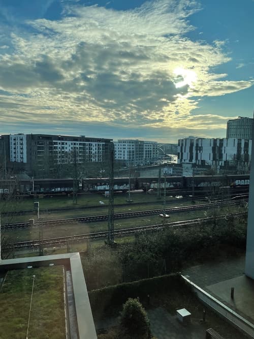 Hampton by Hilton Frankfurt City Centre East, Courtyard view