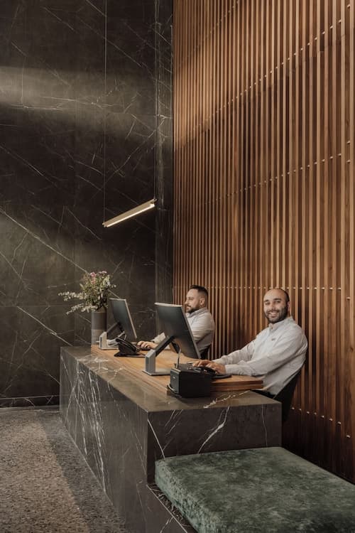 Perianth Hotel, a member of Design Hotels, Reception