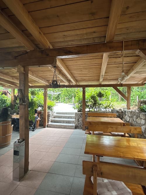 Rustic Lodge Plitvice, Terrace/patio