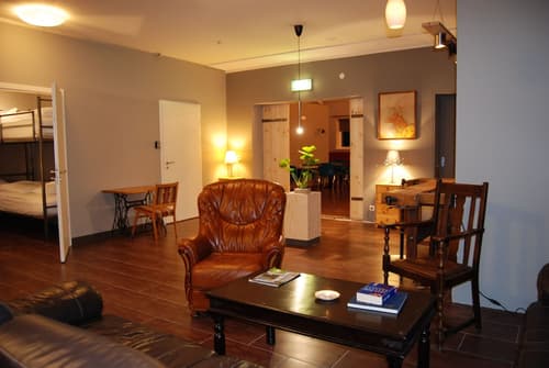 Tehúsið Hostel, Lobby sitting area