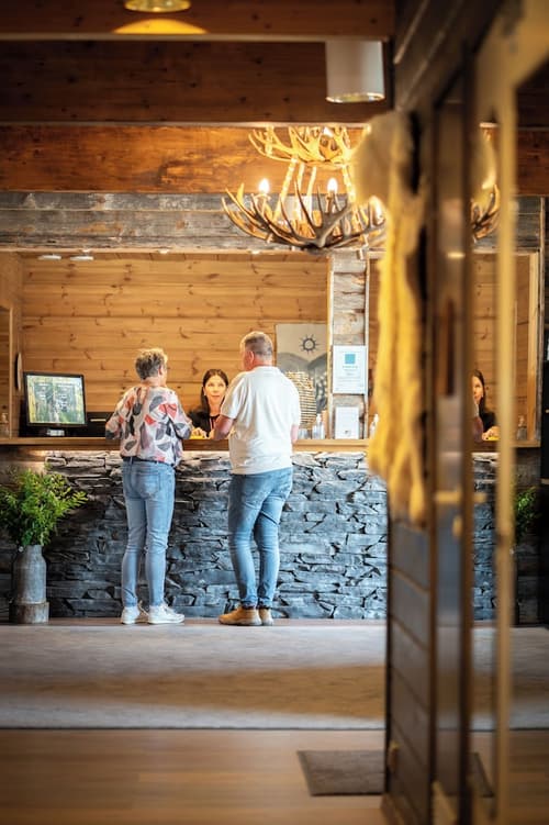 Wilderness Hotel Muotka & Igloos, Reception