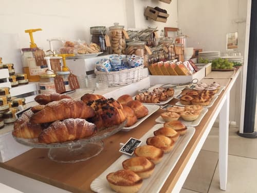 Palazzo Belsanti, Breakfast buffet