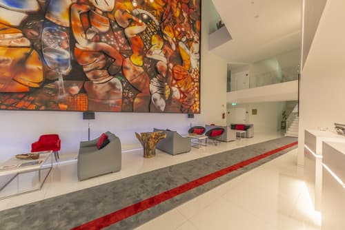 Melia Maputo Sky, Interior entrance