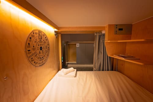Pangea Pod Hotel, Room
