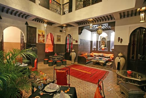 Riad La Porte Rouge By La Siredrah, Lobby sitting area