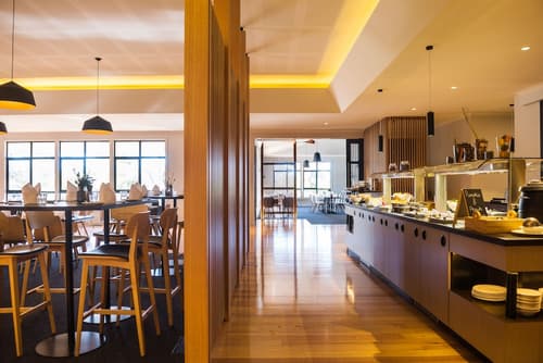 Cradle Mountain Hotel, Breakfast area