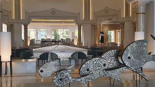 Mehari Hammamet Thalasso & SPA, Lobby sitting area