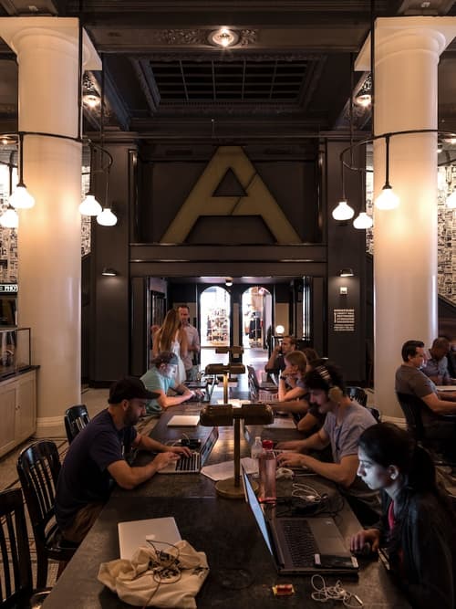 Ace Hotel New York, Lobby sitting area