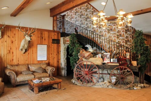 Flying L Ranch Resort, Interior entrance