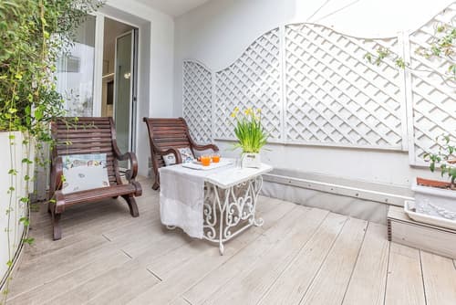 Al Cavallino Bianco, Terrace/patio