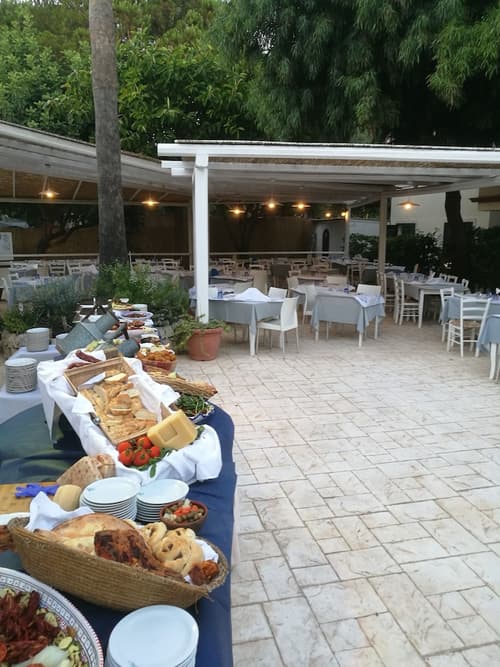 Hotel Baia del Sole, Outdoor dining