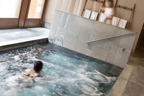 Grand Hotel Della Posta, Indoor spa tub