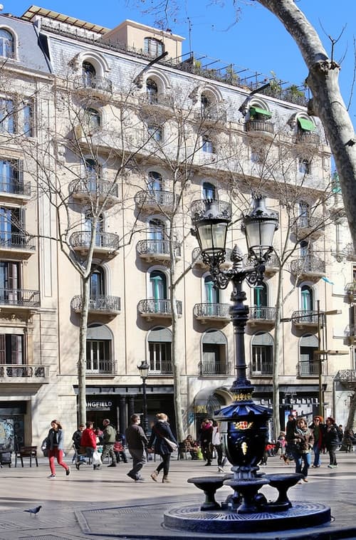 Hotel Continental Barcelona, Front of property