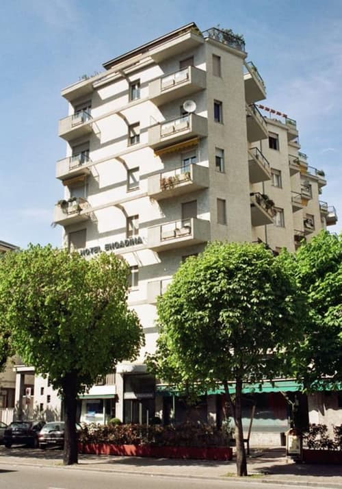 Hotel Engadina, Front of property