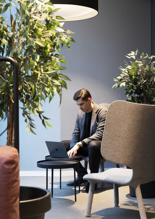 Citybox Oslo, Lobby sitting area